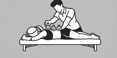 cupping near me. cupping tight muscles. cupping Brisbane. myofascial cupping. holland park chiro