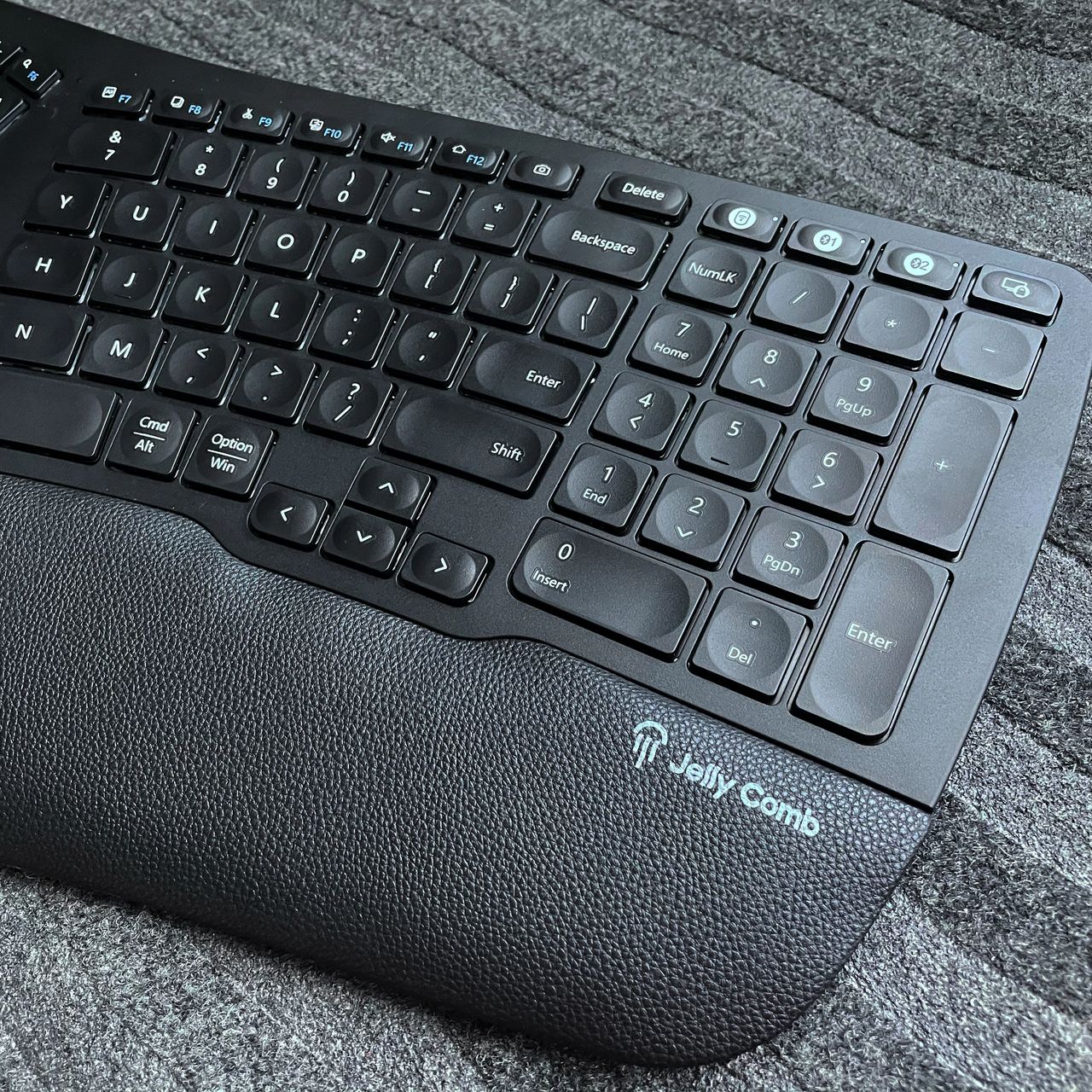 how to connect jelly comb keyboard