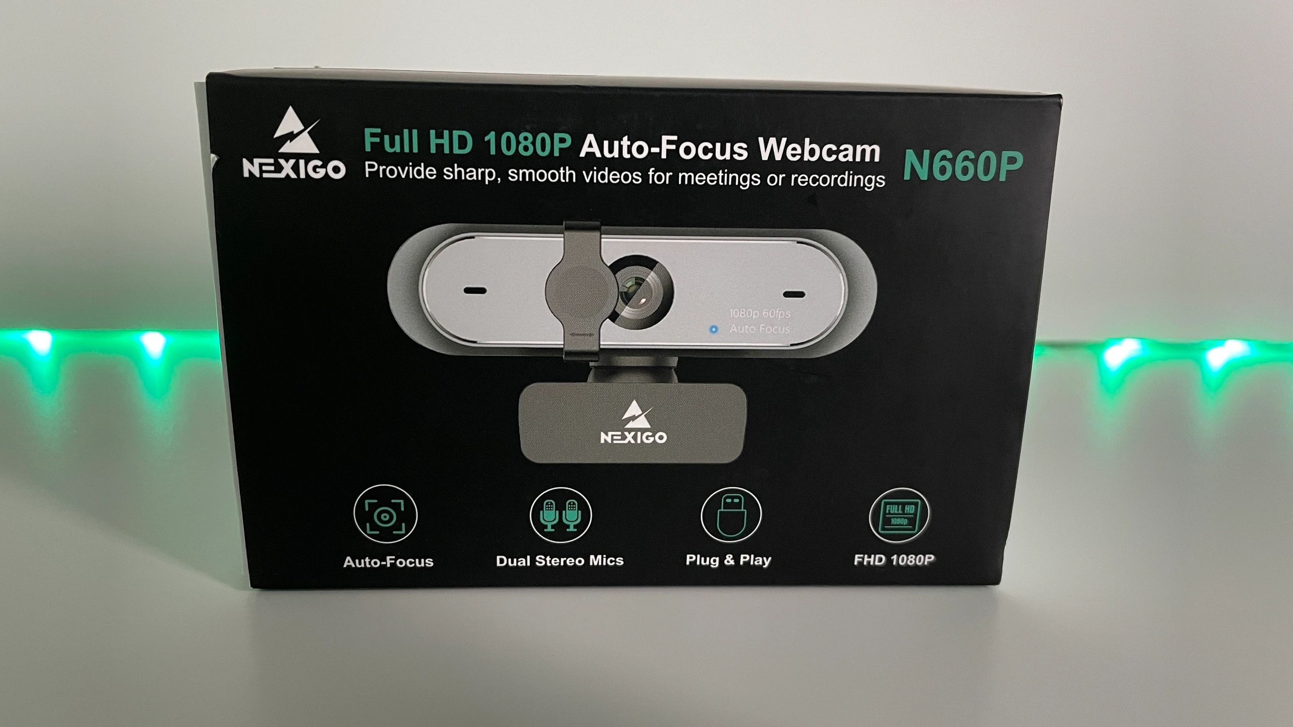 The Best 60 fps HD Webcam for 2021! The Nexigo N660P 1080p Unboxing and  Review! 