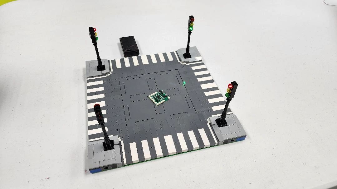 4 way intersection traffic light kit