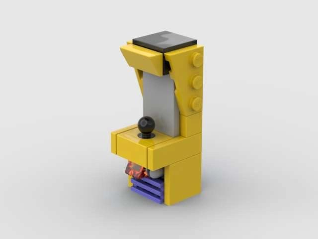 Yellow Lego Arcade Machine Instructions