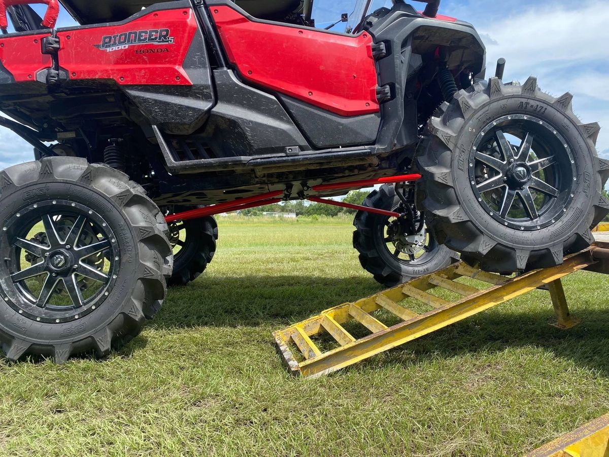 Ror Honda Pioneer 1000 Front Rear Link Track Bar Set For Satv 6 Lift Only