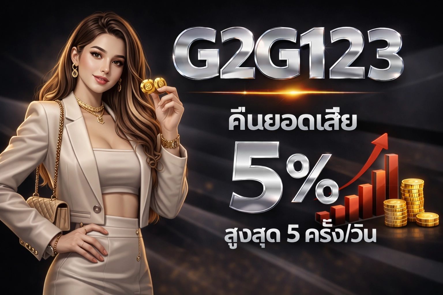 แนะนำเพื่อนรับค่าคอมมิชชั่นตลอดชีพ บนแพลตฟอร์ม G2G123