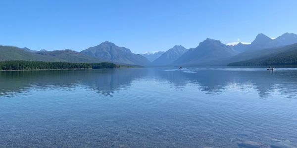 Picture of Lake McDonald in Glacier National Park.