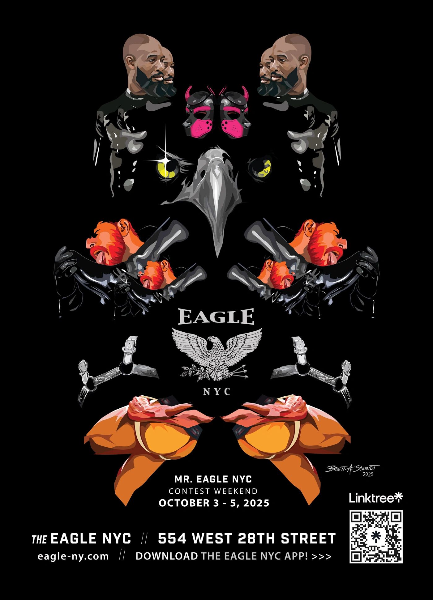 Pines Party Dreamscape
Illustrated & Designed for Eagle NYC
Brett A. Schmidt
2025