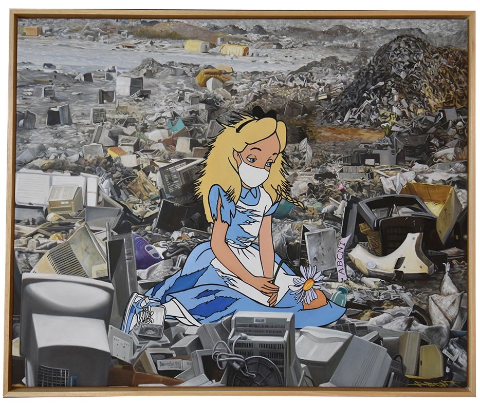 FINE ART ABCNT Alice in Wasteland アシッドエディション
