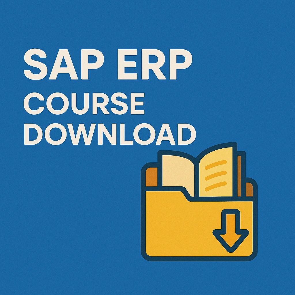 Erp Course SAP ERP course