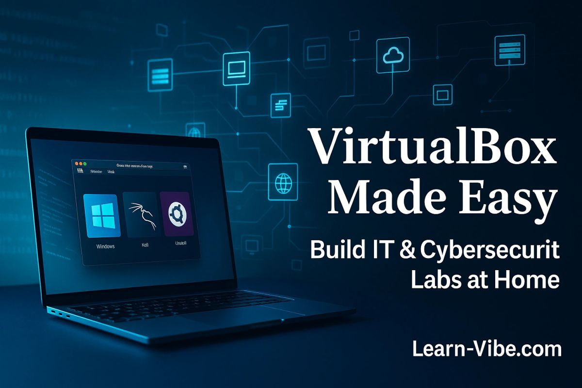 Virtualbox Made Easy - Build IT and Cybersecurity Labs At Home