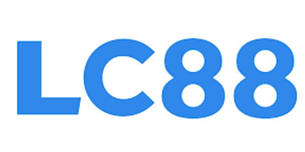 Logo LC88 màu xanh.