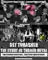 An early version of Get Thrashed poster art.