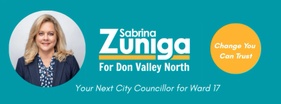 Sabrina Zuniga for Don Valley North (Ward 17)