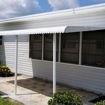 Clamshell Awnings Direct Awnings And Canopies Fort Myers Florida