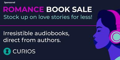 Romance book sale with irresistible audiobooks directly from authors.