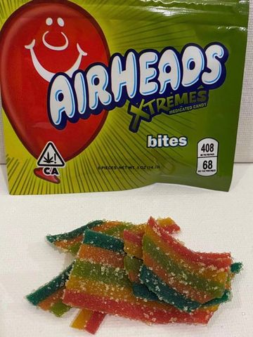 airheads xtremes bites 400 mg per bag