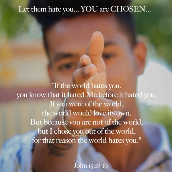 set apart, world hate, hated Yahusha, Jesus, Bible, Messiah, Yahuah, God, Elohim, persecution