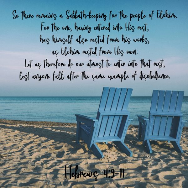 Sabbath, shabbat, Elohim, set apart, rest, no work, obedience, seventh day, children of Elohim, God