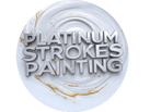 Platinum Strokes Painting