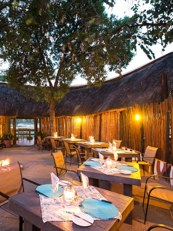 Boma outdoor dining area