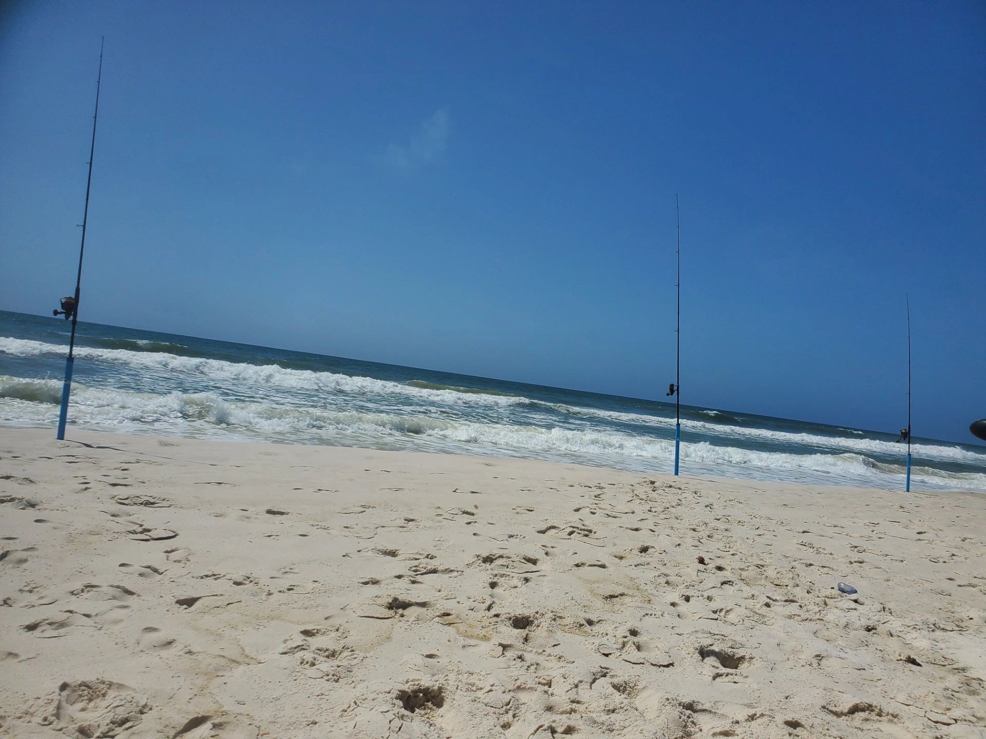 Captain J's pompano and whiting rigs are the perfect setup for set rig surf fishing.