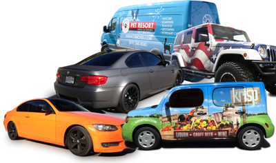 Vinyl Wraps  Sun Diego Wraps - Vehicle Wrap, Clear Bra, Commercial Printing