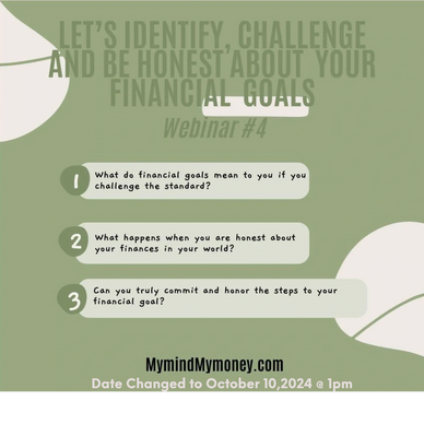 Financial goals and challenges