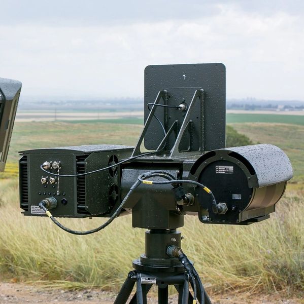 Anti-UAV placed in a field in United Kingdom