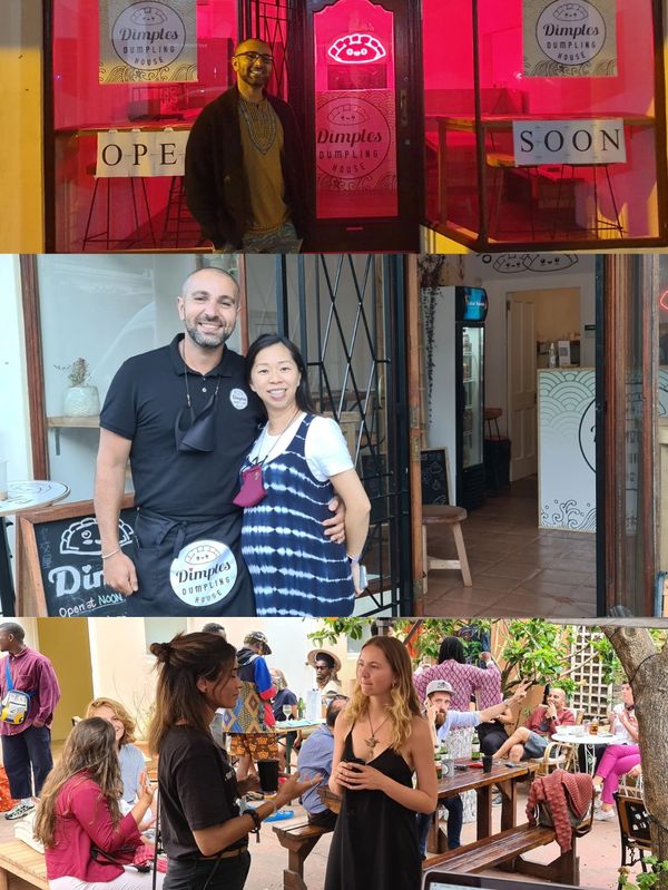 The Story of Dimples Dumpling House opening in Muizenberg