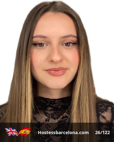 Hostess experienced in international exhibitions and corporate events