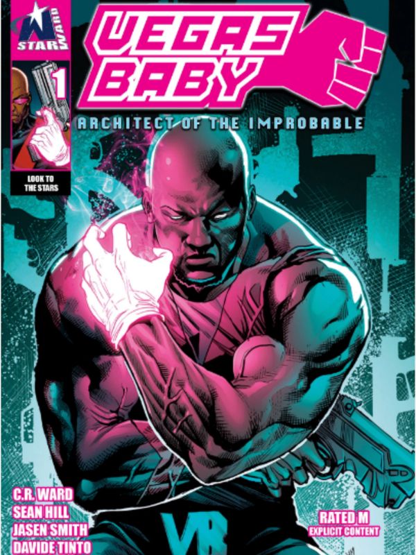 Cover to Vegas Baby: Architect of the Improbable Issue 1!