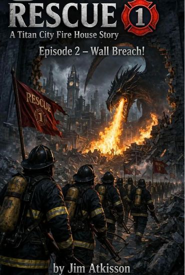 Firefighters face a fire-breathing dragon in a city rescue mission.