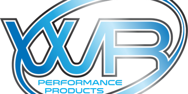 Logo of XXR Performance Products in blue gradient.
