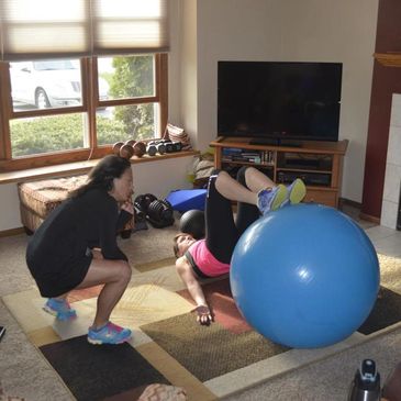 Janelle Rogers Training by J In Home Personal Training Racine Wisconsin