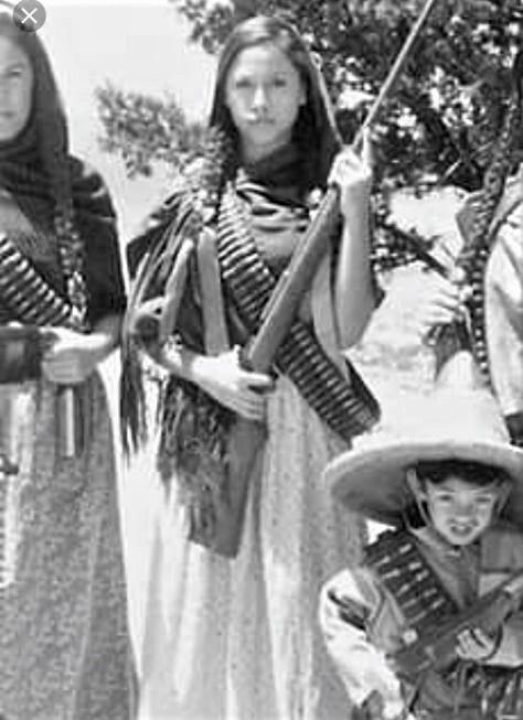 Mexican Revolution scene