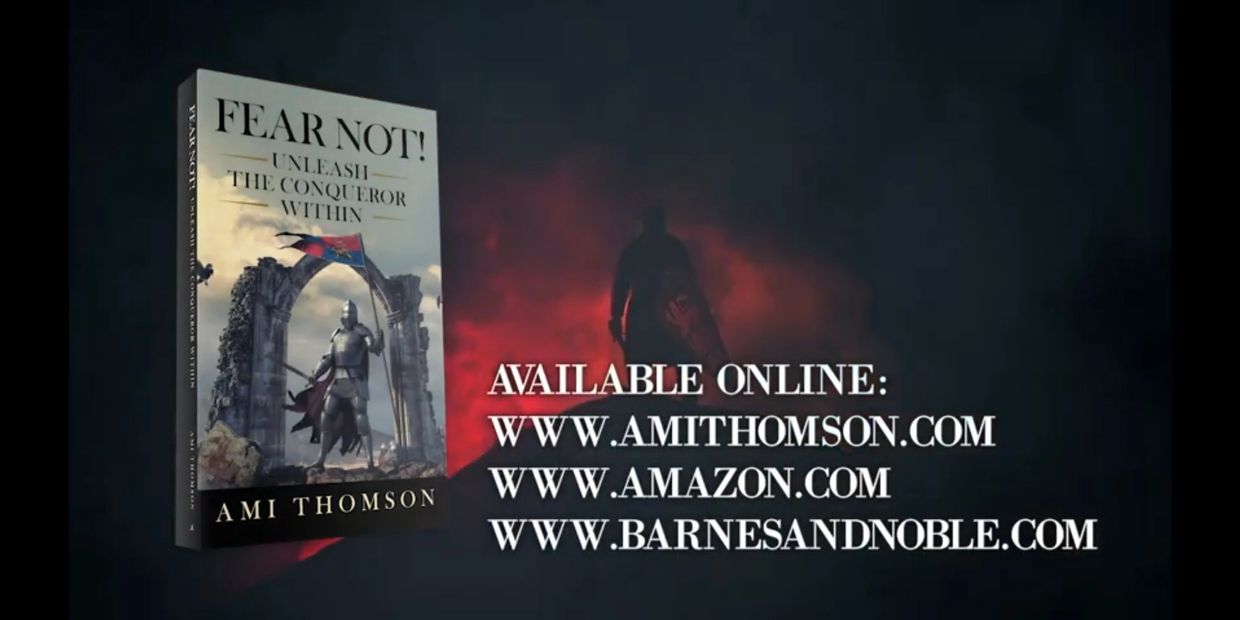 Image of book Fear Not! Unleash the Conqueror Within with websites to purchase book.