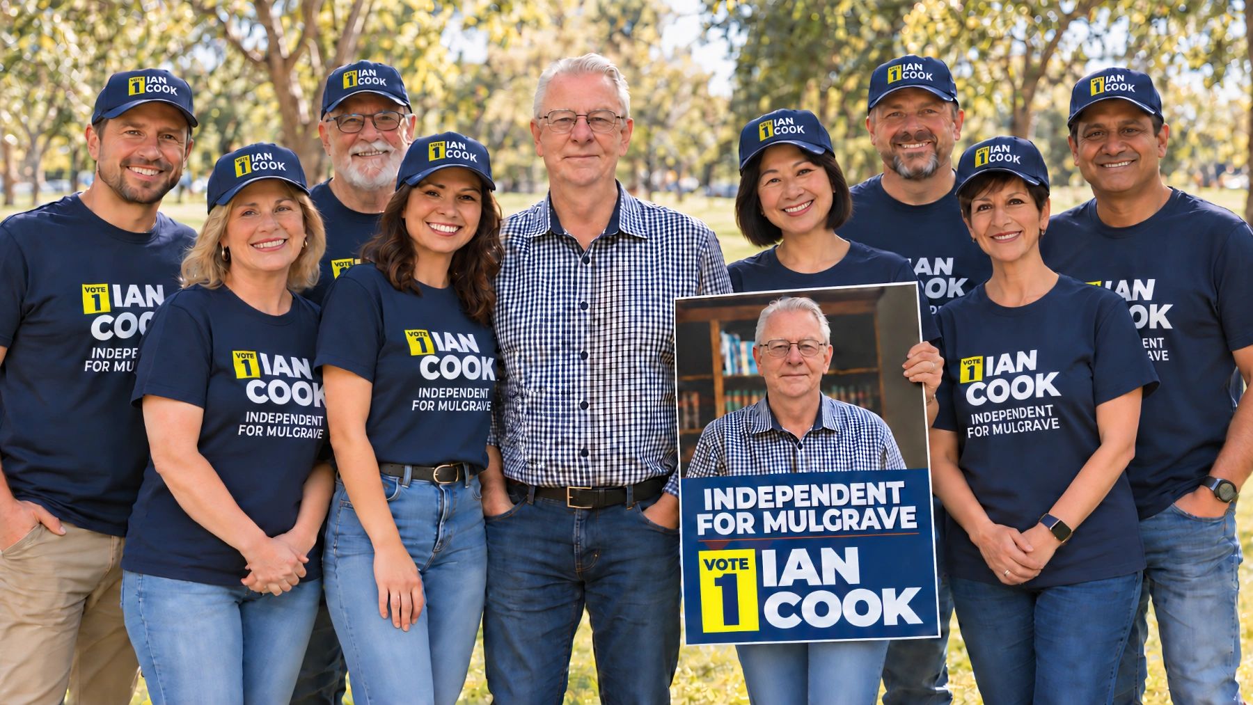 Vote #1 Ian Cook — Independent for Mulgrave