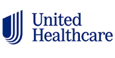 United Healthcare logo with blue text and shield emblem.