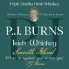 Logo of P.J. Burns Irish Whiskey