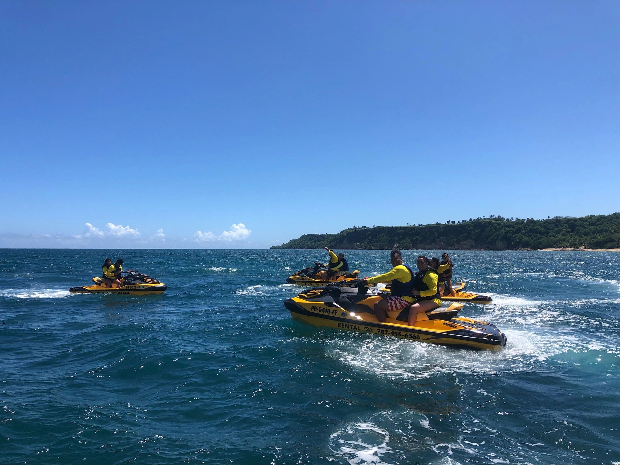 Going Jet Skiing in Aguadilla, PR