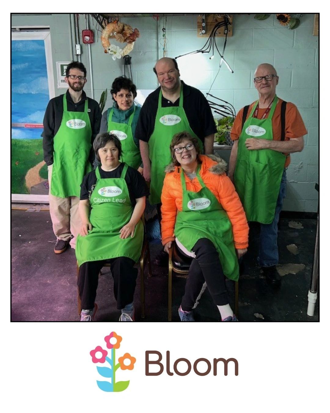 The Bloom team of Cycle 3 (2025). These are faces of the green-thumbed differently-abled adults.