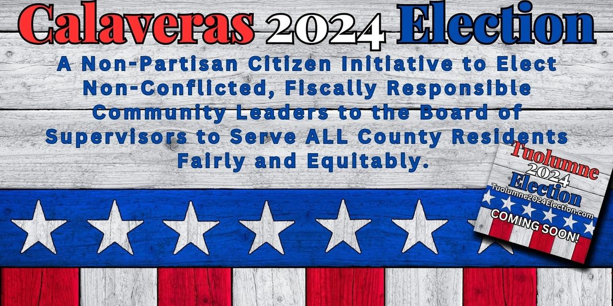 calaveras 2024 election, vote, county, board of supervisors  