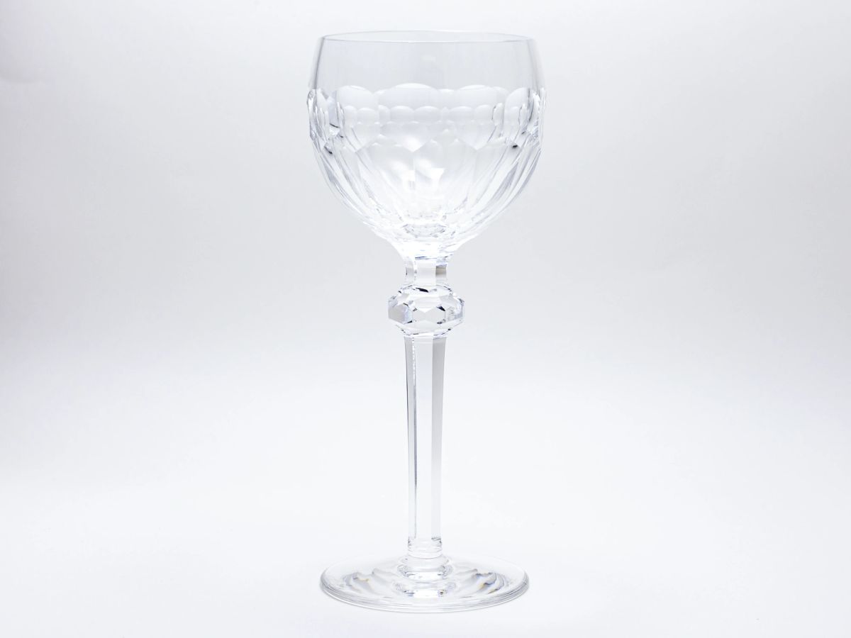 Vintage Waterford Cut Crystal Glass Curraghmore Pattern Stemmed Wine Glass Vintage Waterford Cut Crystal Glass Curraghmore Pattern Stemmed Wine Glass