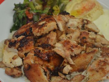 Chicken Shawarma platter 