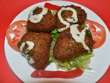 Falafel appetizers 