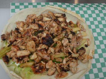 Chicken Shawarma wrap