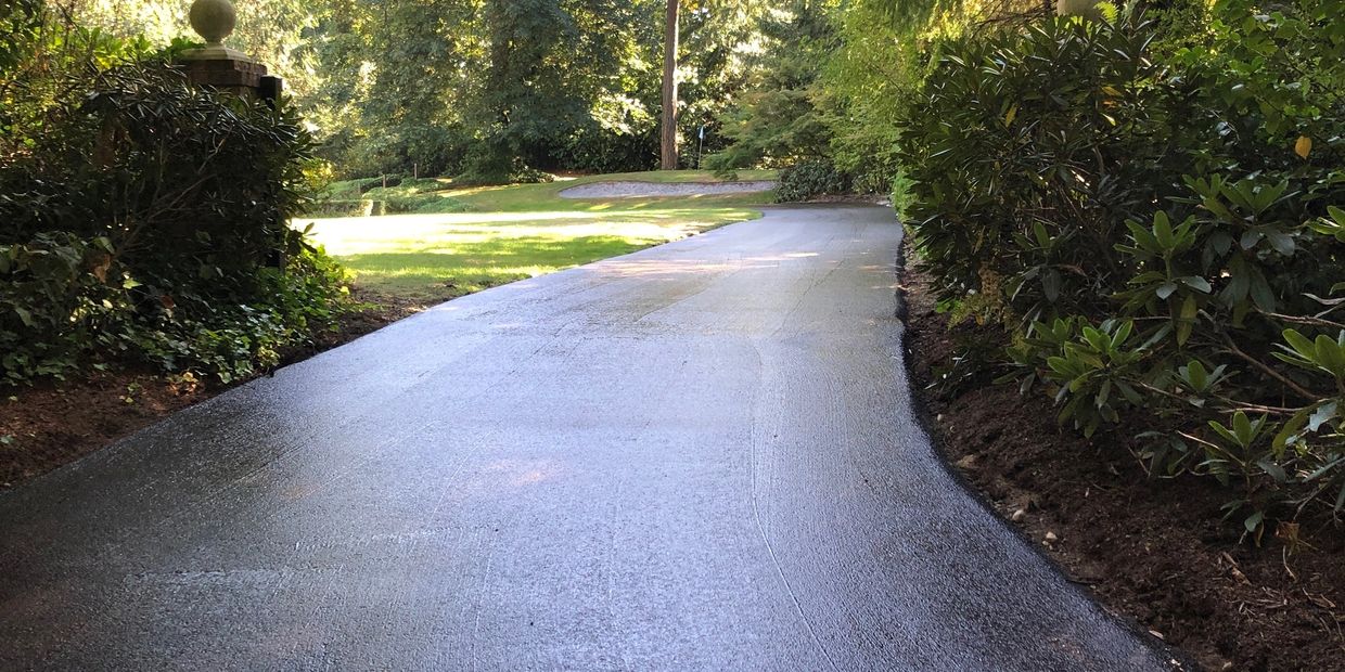 Driveway sealcoat near Gig Harbor WA