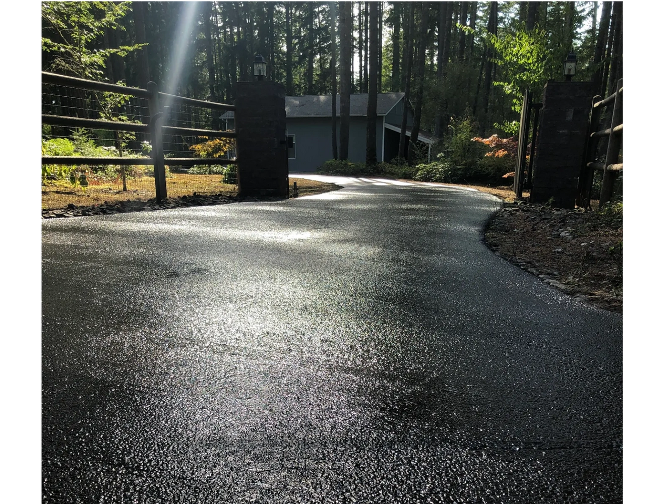 Driveway sealcoat  Gig Harbor, Tacoma and Port Orchard