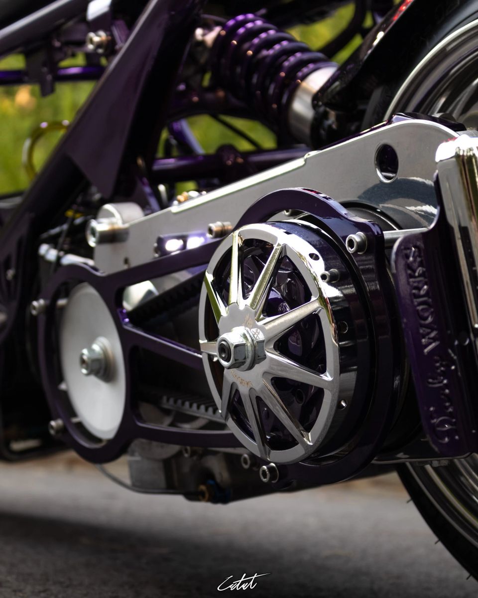 GY6 Case brace reinforcement bracket + optional ankle biter billet