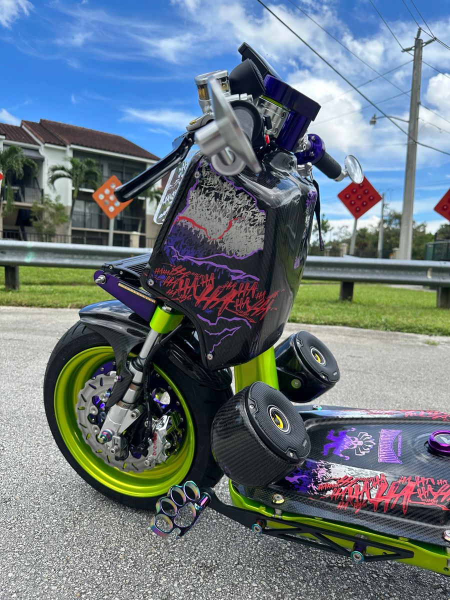 Ruckus front foot peg brackets + peg options