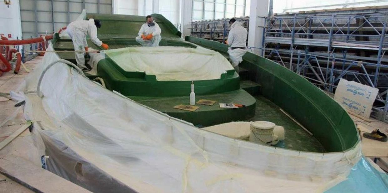 Fiberglass repair by XTL Marine