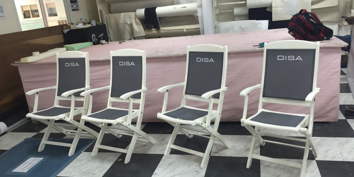 Upholstery work done by XTL Marine